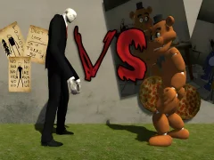 Igra Slenderman vs Freddy Fazbear spletu