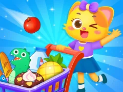 Igra Supermarket Shopping For Kids spletu