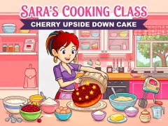 Igra Sara’s Cooking Class: Cherry Upside Down Cake spletu