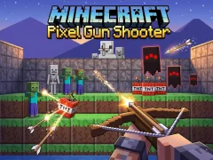 Igra Minecraft Pixel Gun Shooter spletu