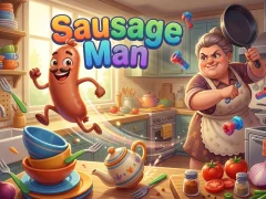 Igra Sausage Man spletu