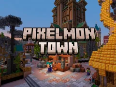 Igra Pixelmon Town spletu
