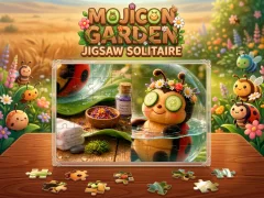 Igra Mojicon Garden Jigsaw Solitaire! spletu