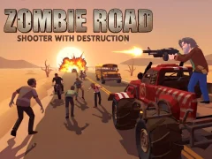 Igra Zombie Road: Shooter with Destruction spletu