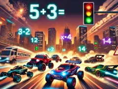 Igra Mathematics Racing spletu