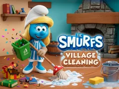 Igra The Smurfs Village Cleaning spletu