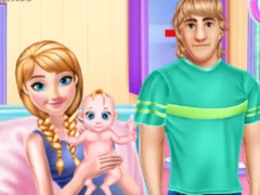 Igra Pregnant Anna and Baby Care spletu