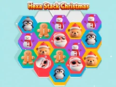 Igra Hexa Stack Christmas spletu