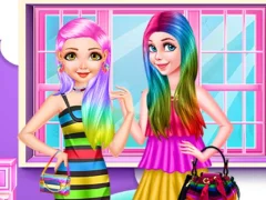 Igra Princess Rainbow Look spletu