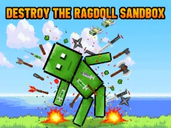 Igra Destroy the Ragdoll Sandbox spletu
