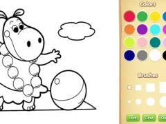 Igra Baby Farm Animals Coloring Book for Kids spletu