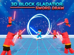 Igra 3D Block Gladiator: Sword Draw spletu