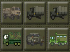 Igra Army Trucks Memory spletu