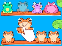 Igra Sorting frogs spletu