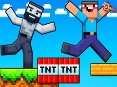 Igra Noob: Parkour Tricks spletu