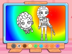 Igra Coloring Book: Kpop Rumi spletu