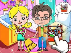 Igra Toka Boka Home Clean Up Design spletu