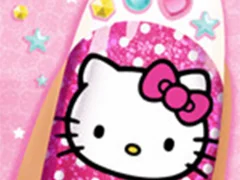 Igra Hello Kitty Nail Salon spletu