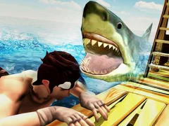 Igra Raft Angry Shark Hunting spletu