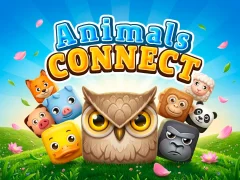 Igra Animals Connect spletu