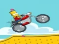 Igra  Bart bike fun spletu