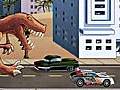 Igra T Rex Rampage Prehistoric Pizza spletu