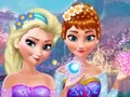 Igra Anna & Elsa Makeover spletu