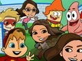 Igra Nickelodeon Tag attack spletu