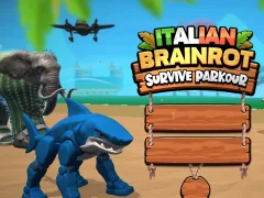 Igra Italian Brainrot Survive Parkour spletu