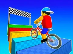 Igra Obby On a Bike spletu