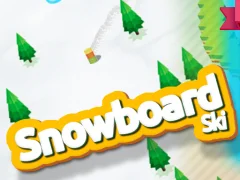 Igra Snowboard and skis spletu