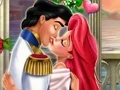 Igra Mermaid Princess Mistletoe Kiss spletu