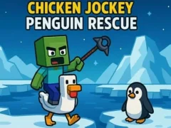 Igra Chicken Jockey: Penguin Rescue spletu