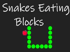 Igra Snakes Eating Blocks spletu