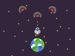 Igra Pixel Protect Your Planet spletu