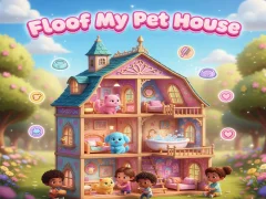 Igra Floof My Pet House spletu