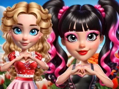 Igra Vibrant Hearts Glamour vs Punk spletu
