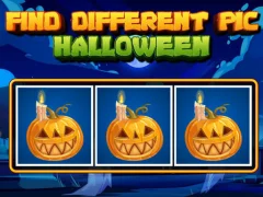 Igra Find Different Pic Halloween spletu
