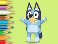 Igra Coloring Book: Happy Bluey spletu