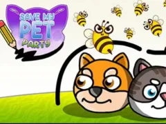 Igra Save My Pet Party spletu