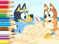 Igra Coloring Book: Bluey On The Beach spletu