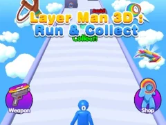 Igra Layer Man 3d Run Collect spletu