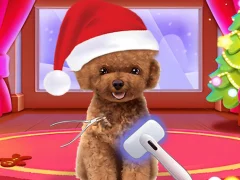 Igra Christmas ASMR Makerover Salon spletu