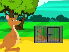 Igra Red Kangaroo Baby Rescue from Cage spletu