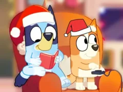 Igra Jigsaw Puzzle: Bluey Christmas Party spletu