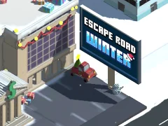 Igra Escape Road Winter spletu