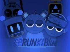 Igra Sprunki Blue Mod spletu