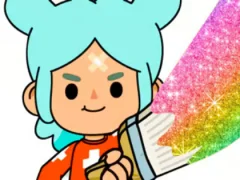 Igra Coloring Book: Toca Boca Rita spletu