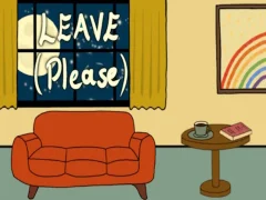 Igra Leave (Please) spletu
