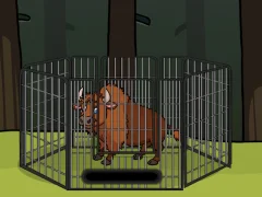 Igra Rescue the Bison from Cage spletu